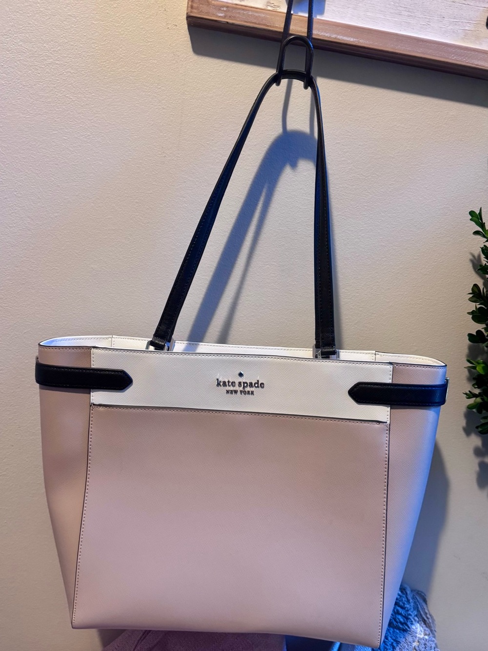 Kate Spade Staci Colorblock Leather Laptop Tote - Like New